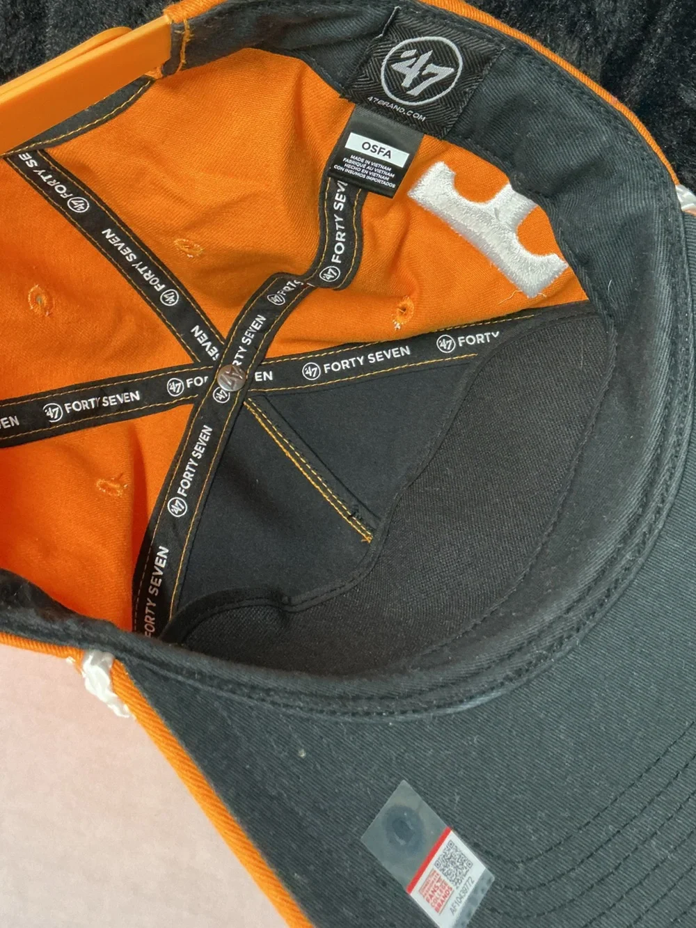 Tennessee Volunteers NCAA ’47 Orange Rope Script Hitch Adjustable OSFA Hat🧢 NWOT